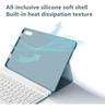 Honor X8a/X9 Pro Tablet Leather Case with Magnetic Wireless Bluetooth Keyboard (Russian Compatible)