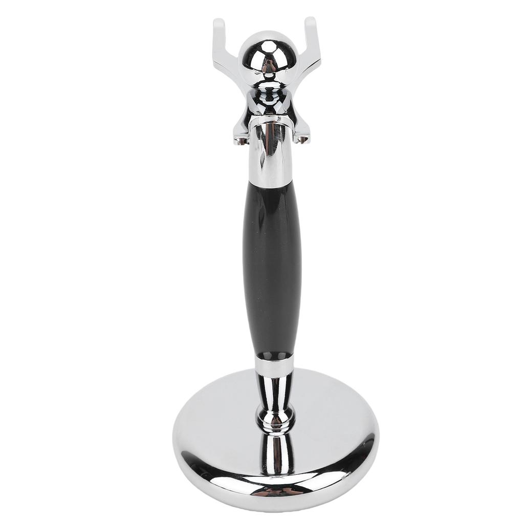 Shaving Brush Stand Extra Wide Openings Double Sided Shaving Holder for Men with Metal Base