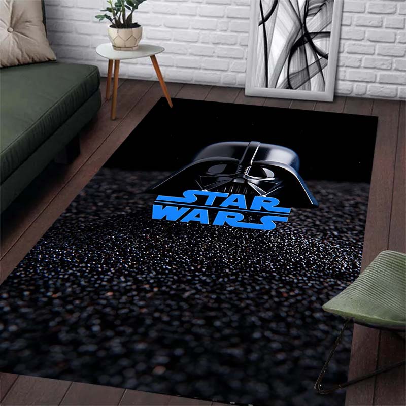 Stylish Star Wars Pattern Carpet - Non-slip Kitchen and Outdoor Carpet, Home and Bedroom Decoration Items, Birthday Gift