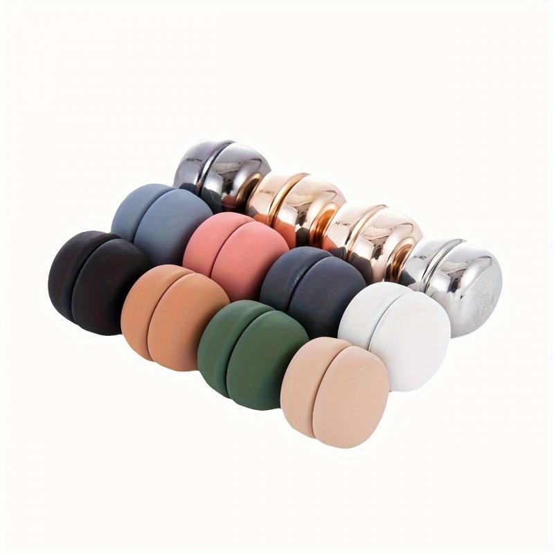 12 Magnetische Pins, Kommerzieller Magnetischer Kopftuch-Pin-Knopf, Damen Mehrzweck Bunter Schal Kleiner Magnetischer Kopftuch, Magnet,