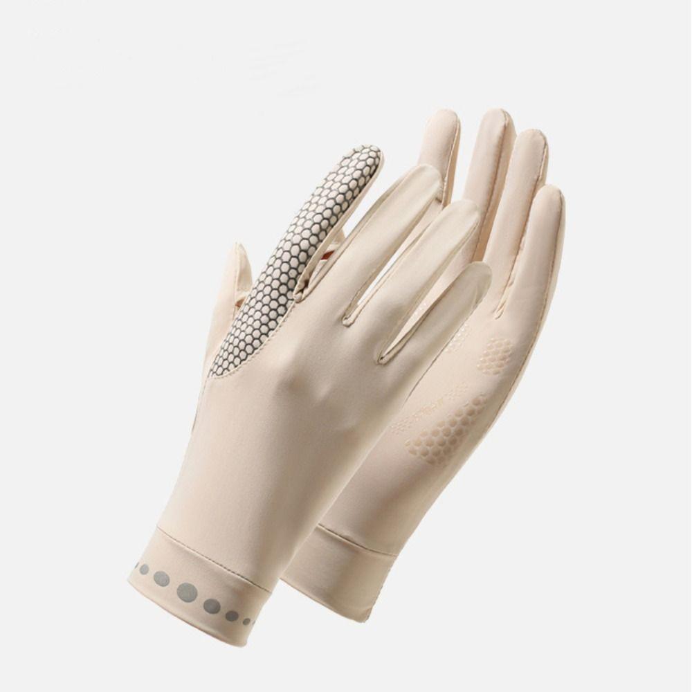 Anti-UV Sun Protection Riding Gloves Breathable Summer Driving Gloves Sunscreen Gloves Cycling