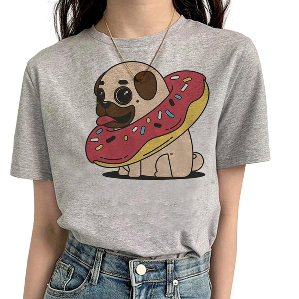 Pug T Shirt Women Funny Summer Streetwear T Shirt feUnisex Streetwear Designer Funny Clothes