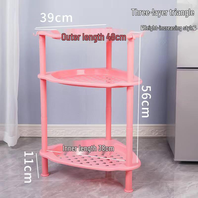 Multi-layer Storage Rack for Kitchen and Bathroom