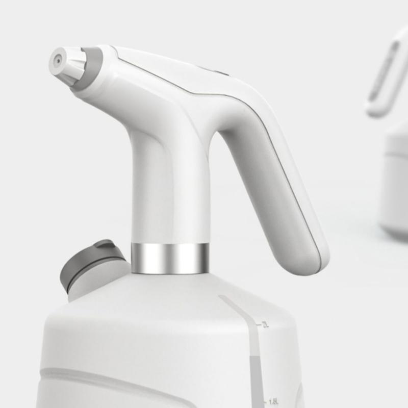 Convenient 2L Automatic Watering Can Electric Watering Sprayer with Adjustable Sprayer Nozzle for Home and Office Plant