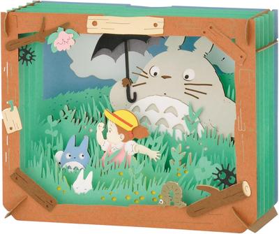 Ensky  Ensky  Papier Theater Mein Nachbar Totoro Teil 062n Spaziergang auf dem Feld
