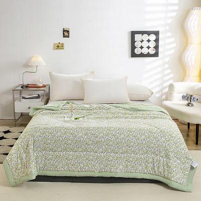 JieLiYa Green Mint Antibacterial Summer Quilt