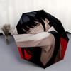 1pc Anime Character Outdoor Umbrella - Automatic Opening/Closing, Portable 3-Fold Design, 8-Bone Iron Frame - Perfect Gift for Fans, Travelers, Daily