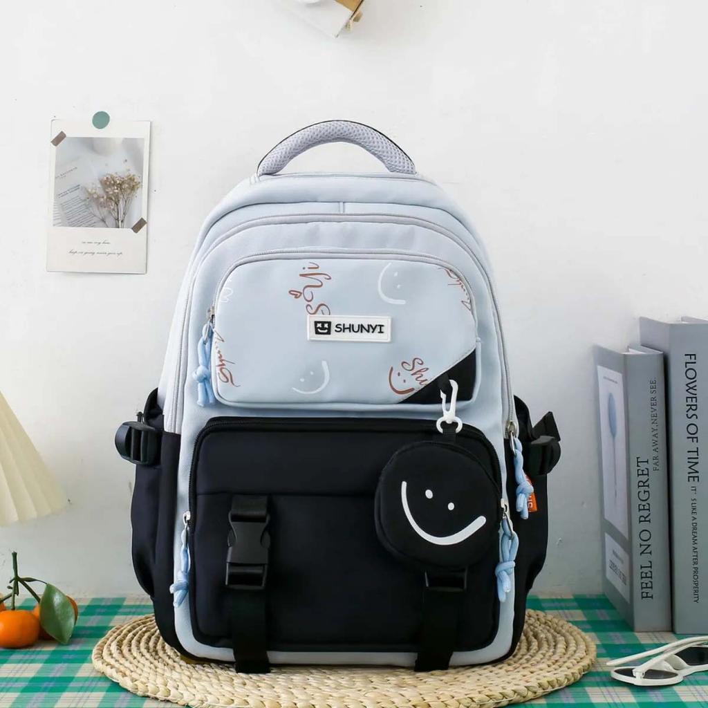 Schoolbag1011 new Mori series simple and fashionable high-value versatile large-capacity backpack for junior and high school students