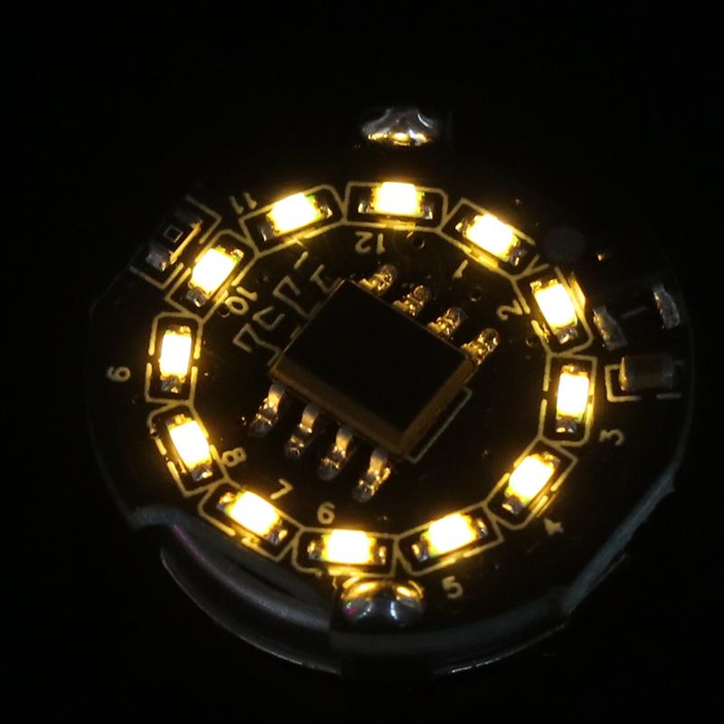 Magnetic Control Lamp Magnet Wireless Led Induction Lights + Button Battery + Magnet Diy Toys Robot Anime Landscape Model