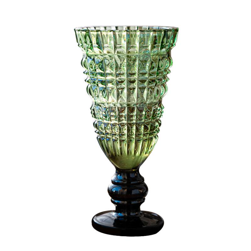 Lanterne à vent en verre de grand calibre pour arrangements floraux hydroponiques dans les salons