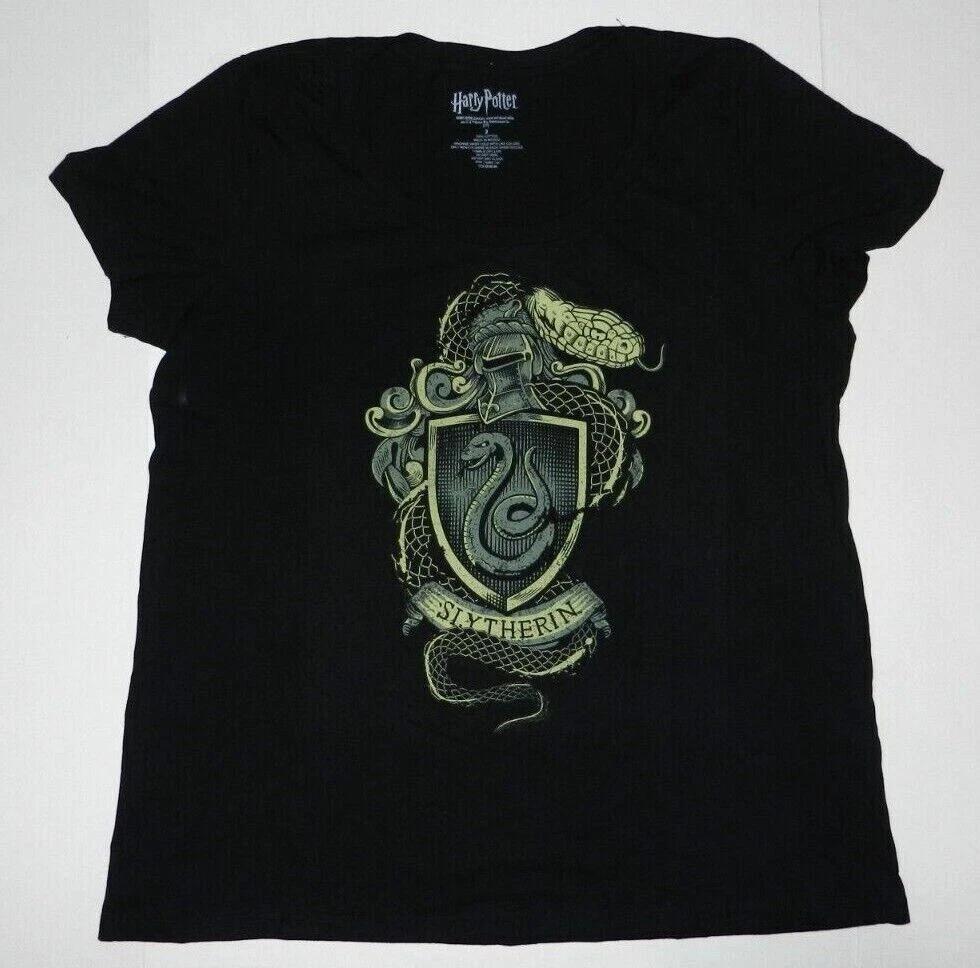 Harry Potter House Slytherin Shirt Plus Size Tee Shirt New XL