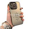 The New Foreign Trade Model Is Suitable for Apple 15 Colored Silver iPhone14Pro Creative 11promax Matte 16 Protective Cover 17.