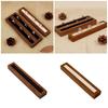 Elegant Walnut Rings Holder Display Stand Portable Rings Storage Holder for Jewelry Stores and Home Decors Enthusiasts