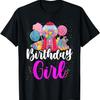 Candy Machine Birthday Girl Sweet Candyland Matching Family T-Shirt