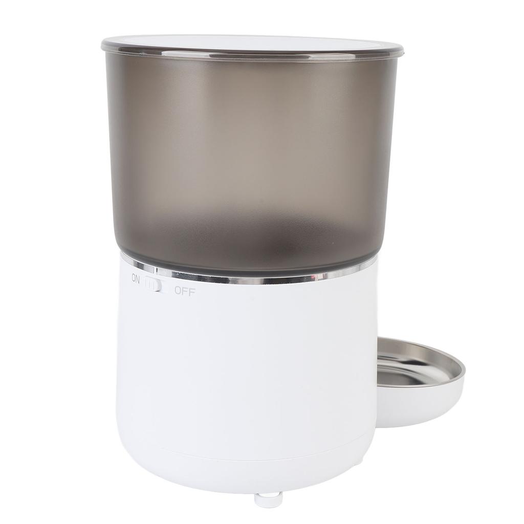 Automatic Cat Feeder 4L Timed Pet Feeder Dry Food Dispenser for Cats Small Dogs Detachable Mobile Phone APP Portion Control Wireless