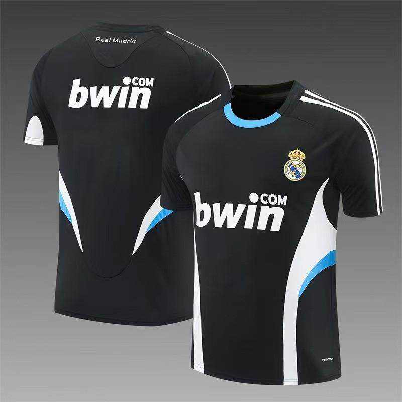 Vintage Football Training Jersey AC Milan Man U Brazil Long Short Sleeve Soccer T-Shirt