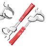 1/2Pcs Bathroom Wrench Multi-Head Interchangeable Socket System Double-Head Pipe Wrench with 86mm Adjustable Mouth Faucet Valve Repair Tool