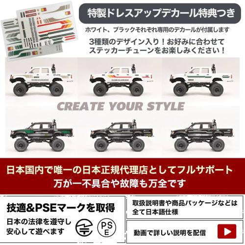 WPL JAPAN C64-1 RC Car, Outdoor Radio Control, Technical Approval Mark Included, 1/16 Scale 4WD RC Car, Rock Crawling, Professional Crawler, Battery I