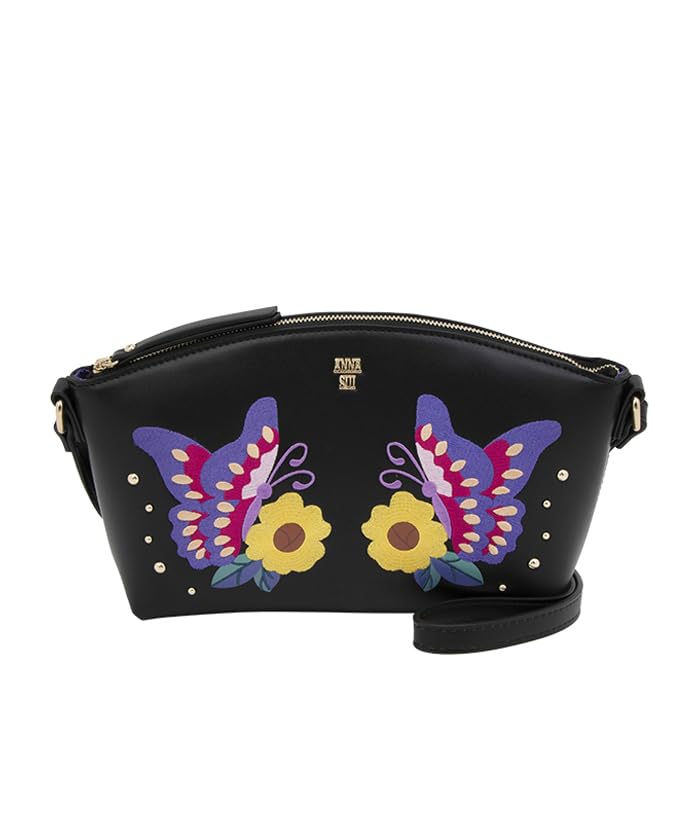 

Привычная сумка через плечо Art для женщин черного цвета [ANNA SUI], чёрный