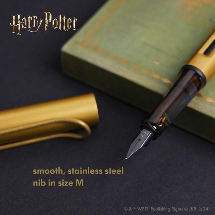 Lamy AL-star Harry Potter Slytherin Special Edition Fountain Pen with House Emblem EF Steel Nib Lightweight Aluminum Body Includes