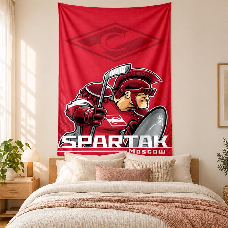 FC Spartak Moscow Tapestry Highquality for Decorating Living Room Bedroom Dorm Walls Ideal As Bedroom Wallart Orholiday Gift