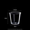 Citrine 30ml Disposable Aviation Cups