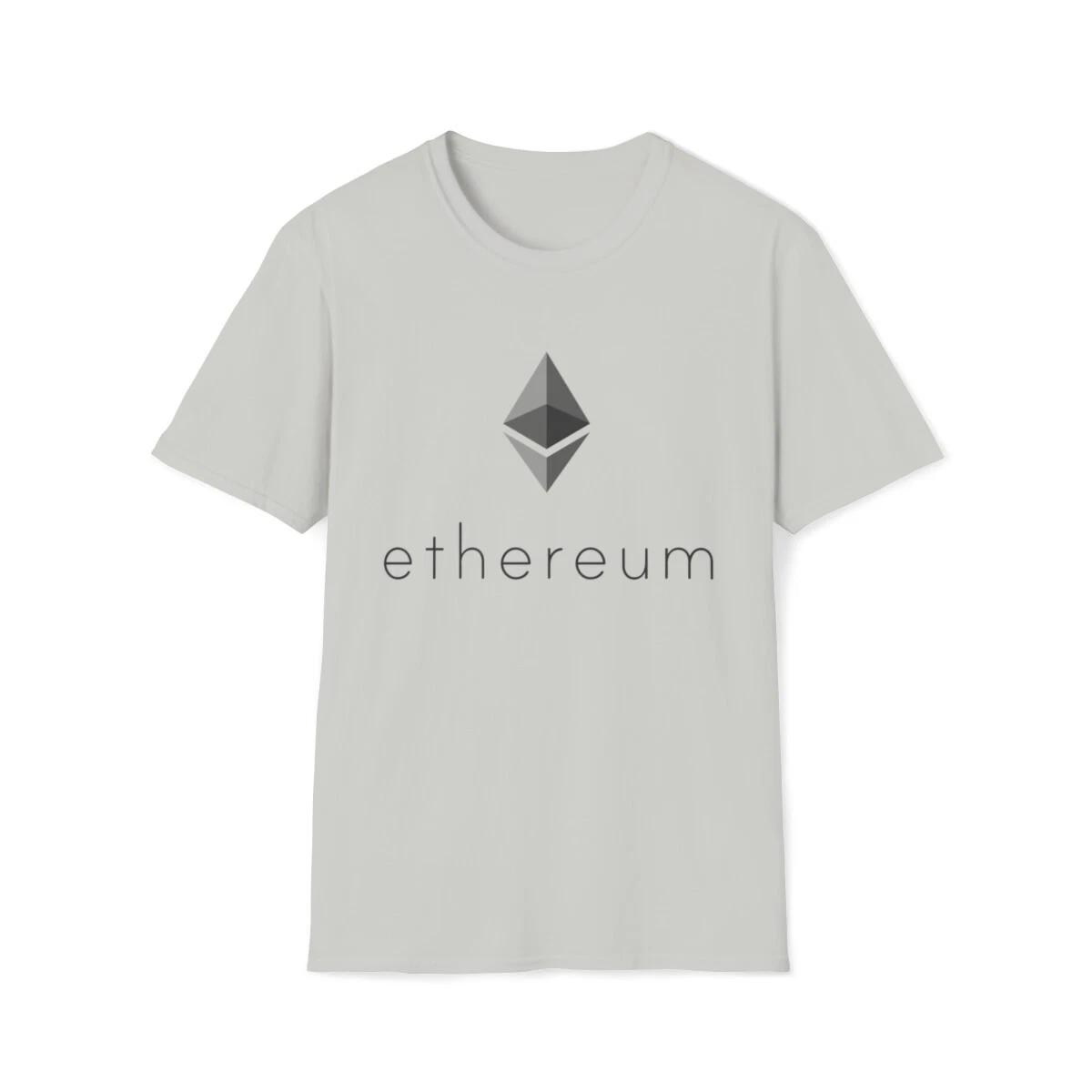 Ethereum ETH Crypto Shirt Cryptocurrency Tee Blockchain Gift for Men 3XL