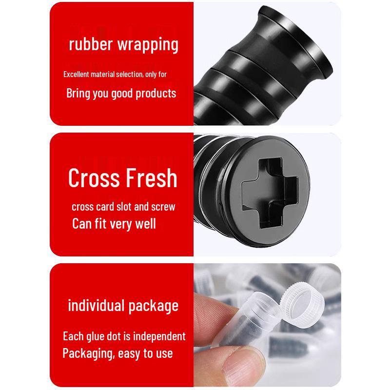 Quick Rubber Studs for Non-Destructive Electric Vehicle and Car Tire Repair