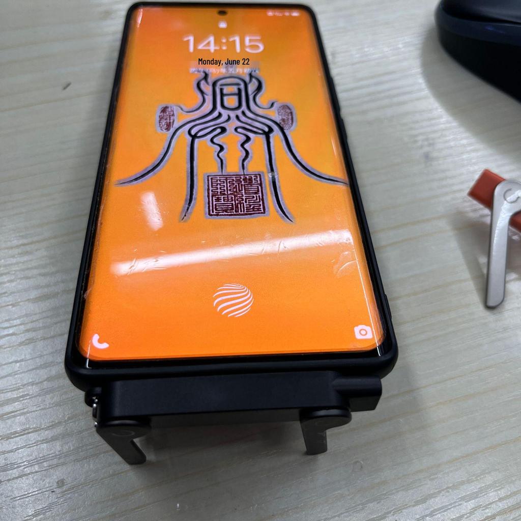 240W Foldable Phone Holder with Fast Charging Cable for Apple 15-17, Huawei, Xiaomi, OPPO, and Android.