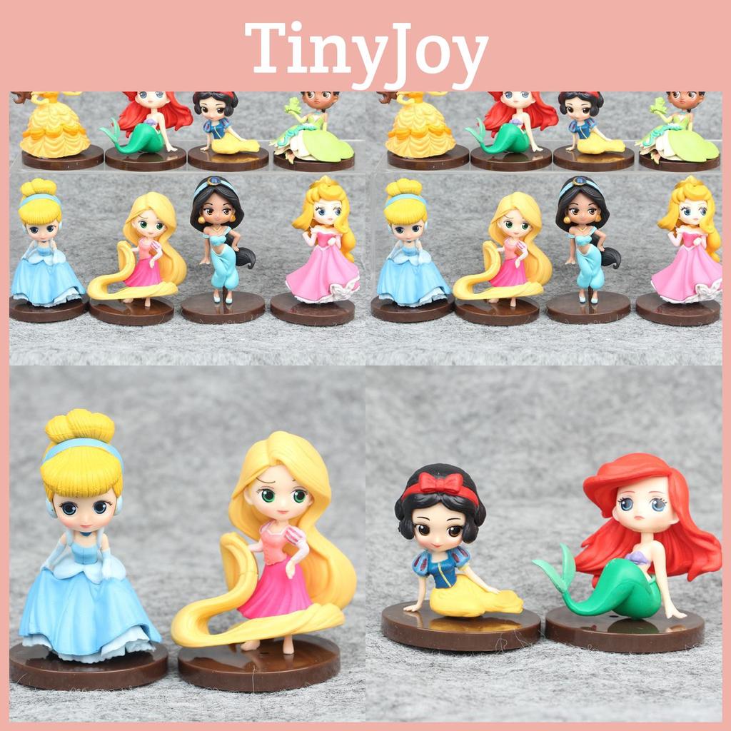Adorable Pvc Fairy Tale Princess Figurines For Cake Decoration And Playtime Fun