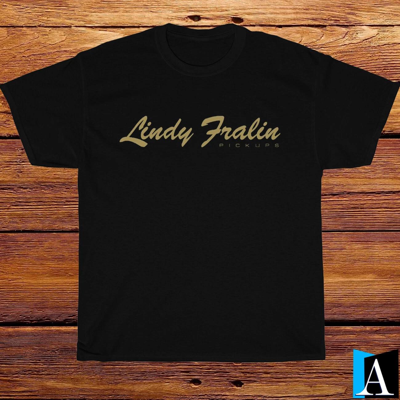 New Shirt Lindy Fralin Pickup Guitar Logo Black/Grey/White/Navy T-Shirt S-5XL XL
