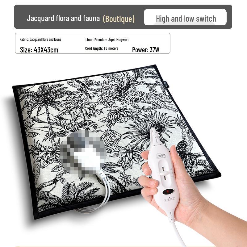 

Moxibustion Heating Cushion with Mugwort Hot Compress for Office Chair