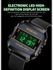 Multifunctional Waterproof Men's Sports Watch - Fashionable Electronic Design for Students