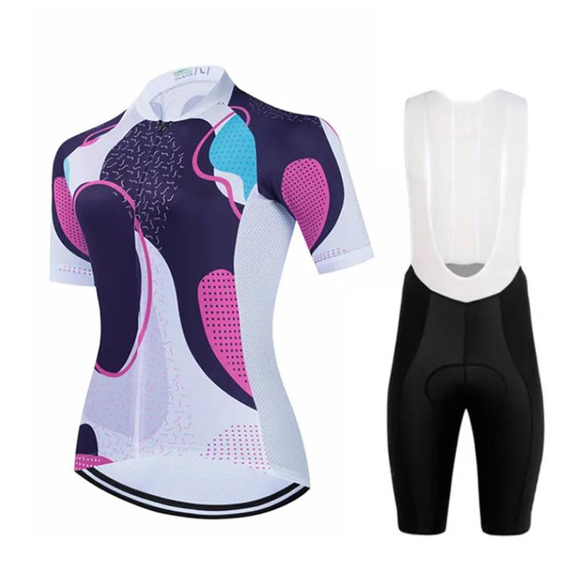 2026 Summer Breathable Cycling Suit, Spring Outdoor Sports  , Bicycle Women's Short-sleeved Overalls Suit, Simple, Breathable and Comfortable