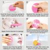 10/30pcs Compressed Facial Sponges SPA Face Cleaning Sponge Makeup Removal Exfoliating Pads for Cosmetologists Skin Massage Tool