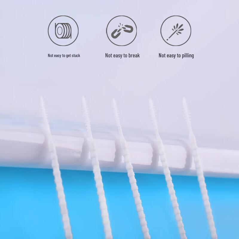 FAWNMUM Double-Head Soft Bristle Toothpick Brushes