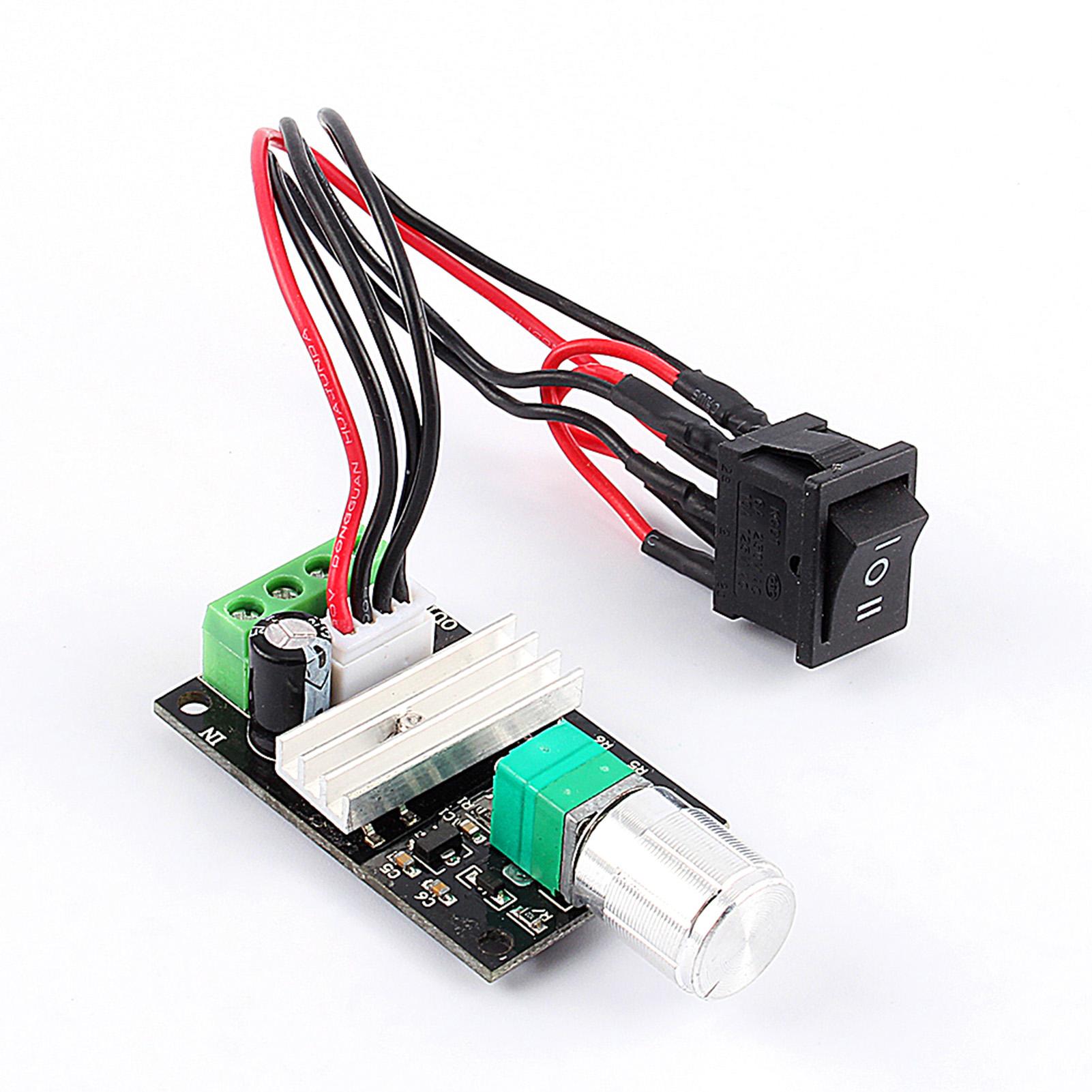 

628V 3A Reversible Pulse Width PWM DC Motor Speed Regulator Controller Switch