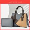 Pu Handbag With Metal Accents For Daily Office And Casual Wear