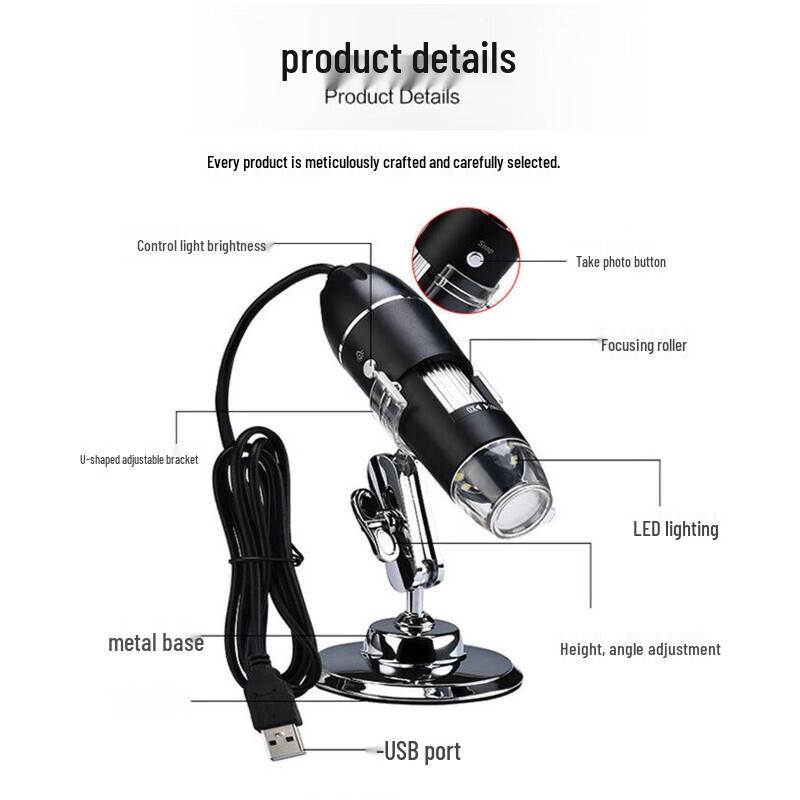 

Miling 1000x USB Digital Portable Electronic Microscope