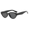 New fashionable cat-eye sunglasses for men and women, sophisticated minimalist casual outdoor versatile European and American UV-blocking sunglasses