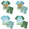 Al Italian Brainrot Tung Tungtung Sahur Pattern Children Home Wear Gift Pajamas