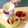 Home Dormitory Use Shatter-Resistant Stylish Ramen Salad Bowl