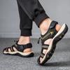 Męskie buty 2024 letnie nowe męskie sandały Plus Size modne sandały dla mężczyzn codzienne trampki Outdoor Beach sandały wodne