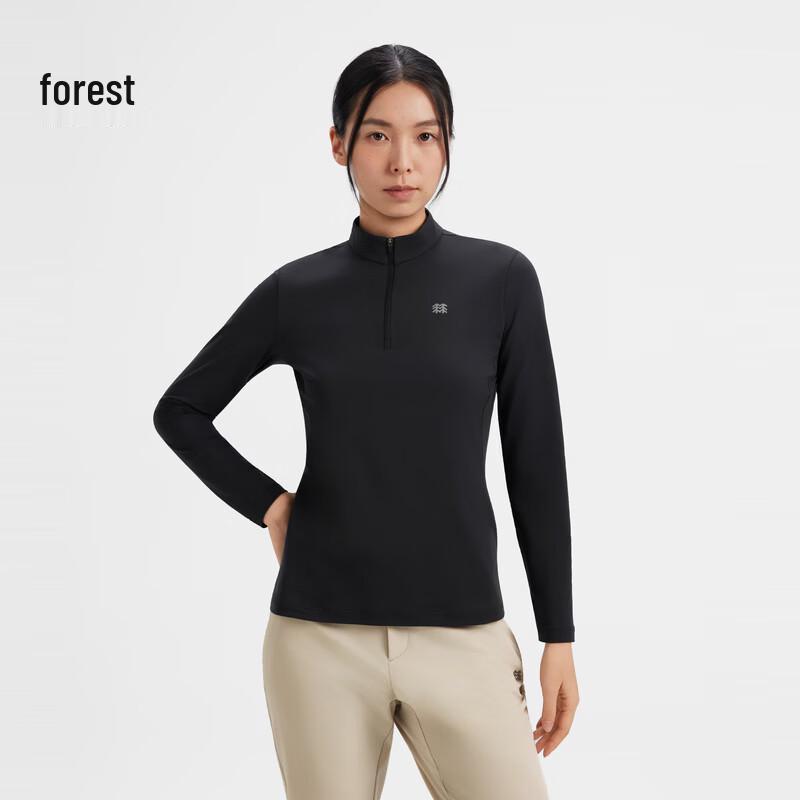 KOLON SPORT Women s Moisture-Wicking S-FUNCTIONAL Half-Zip Long Sleeve T-Shirt 2XL