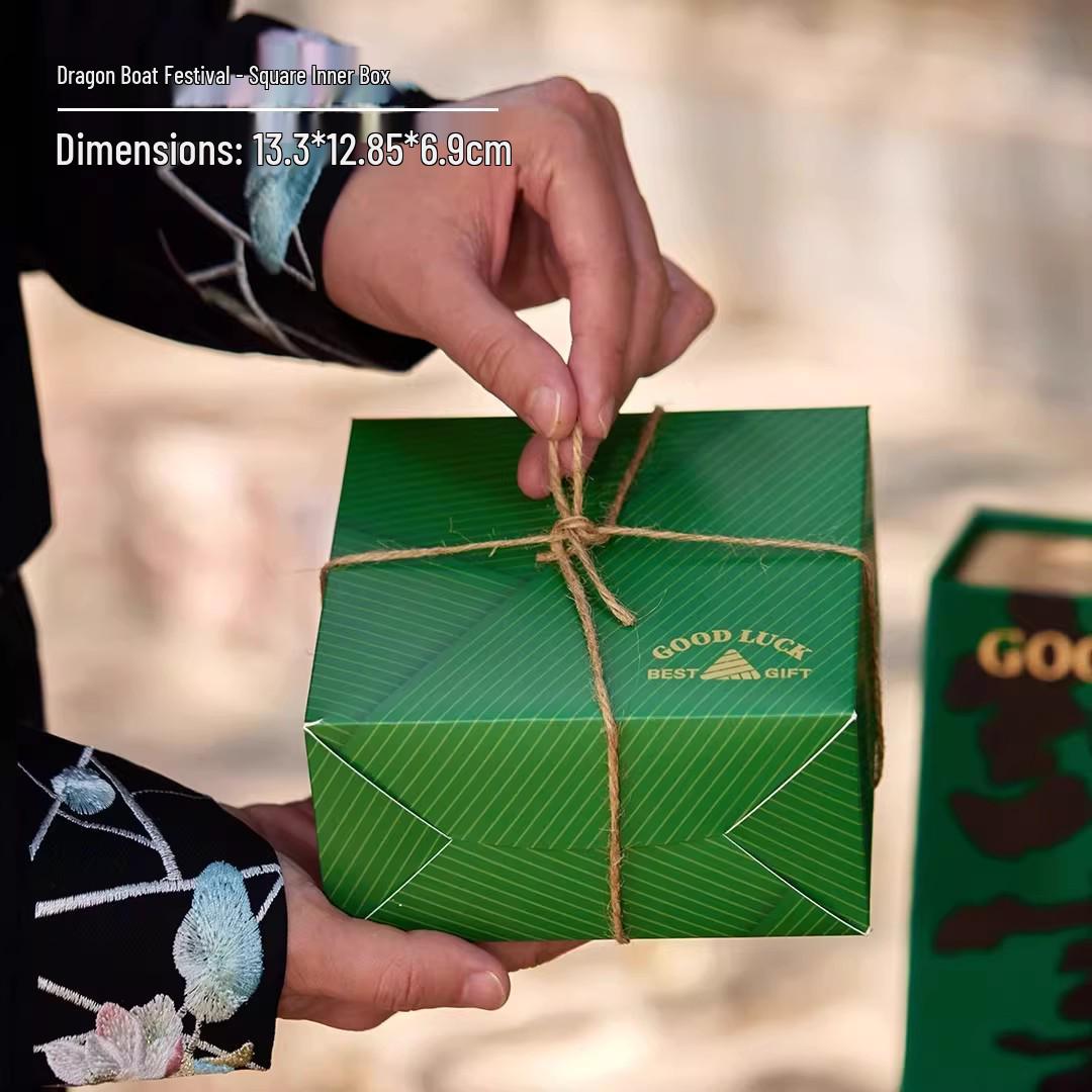 2026 Premium Dragon Boat Festival Zongzi Gift Box - Elegant High-Grade Packaging