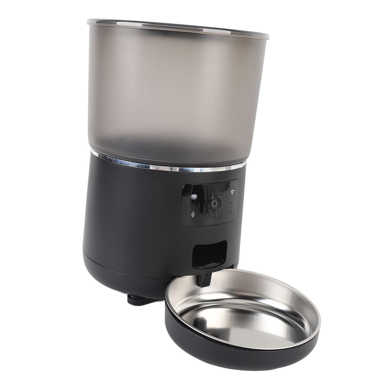 

Automatic Pet Feeder 4L USB Wireless Timed Automatic Pet Food Dispenser with APP Smart Alerts for Cat Dog
