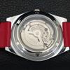 VINTAGE REFURBISHED SEIKO 5 AUTOMATIC 6309A JAPAN MENS RED DIAL WATCH a441310-a