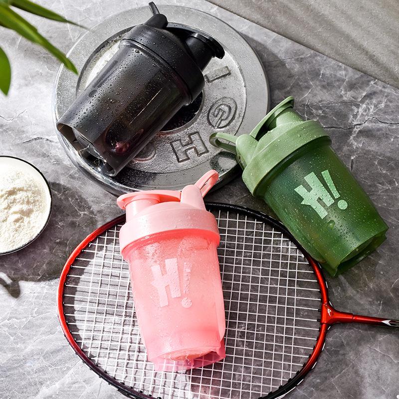 Bicchiere Shaker Sportivo Portatile da 350 ml per Frullati Proteici e Milkshake