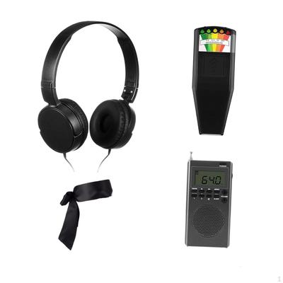 Ghost Hunt Equipment Kit Entertainment Headphone EMF Meter for Home Gift