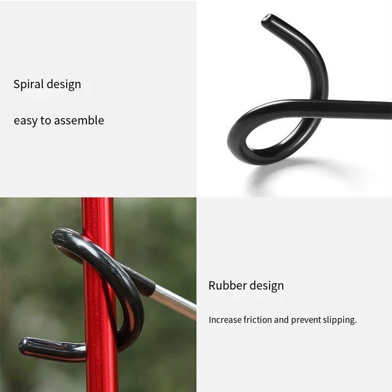 15 Pairs Awning Hooks Campervan Rv Awning Accessories S-shaped Hooks Easy To Install For Motorhome Caravan Outdoor Indoor Christmas Tent - View #6